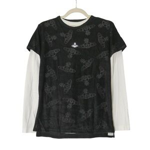 Vivienne Westwood Ocean see through flocked velvet top